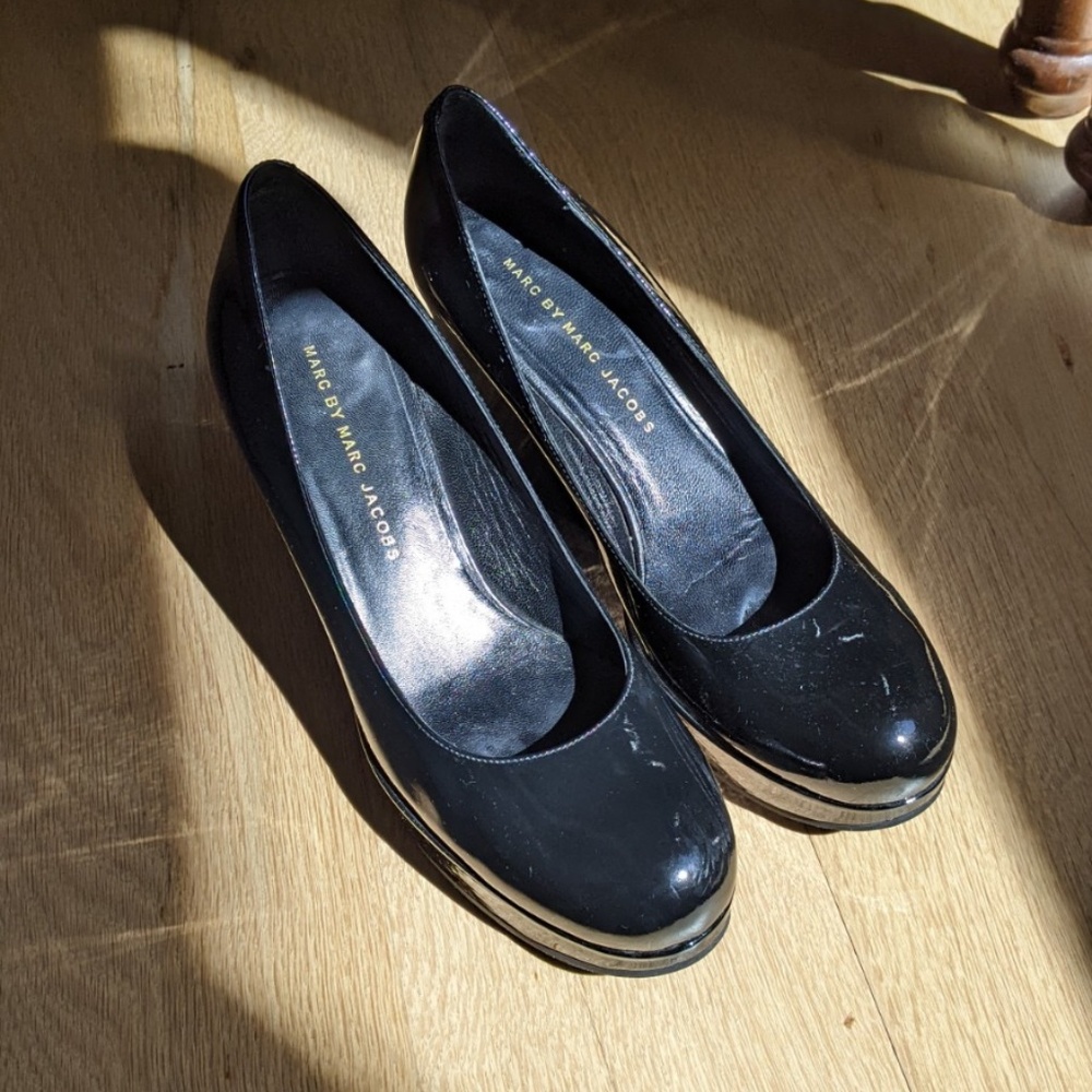 Marc Jacobs Patent Leather Wedge Heels (2007)